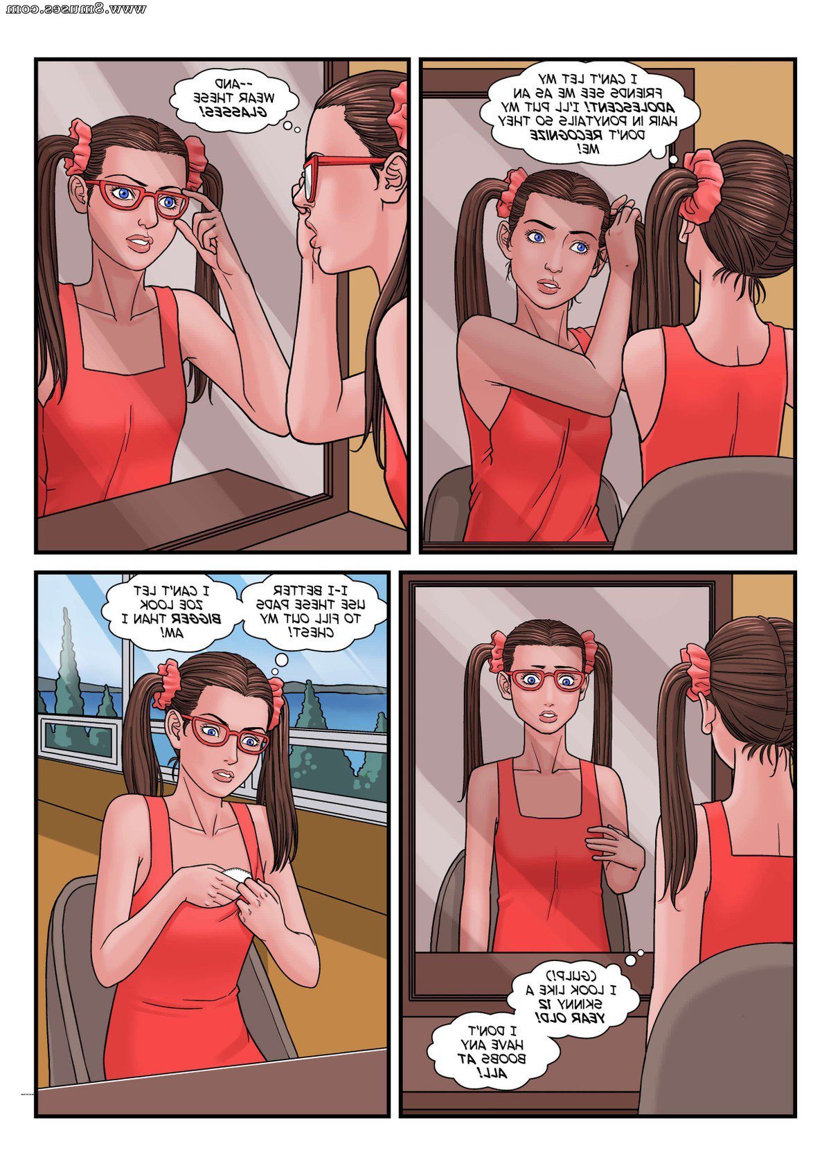 Slideshow tg comic 8muses.