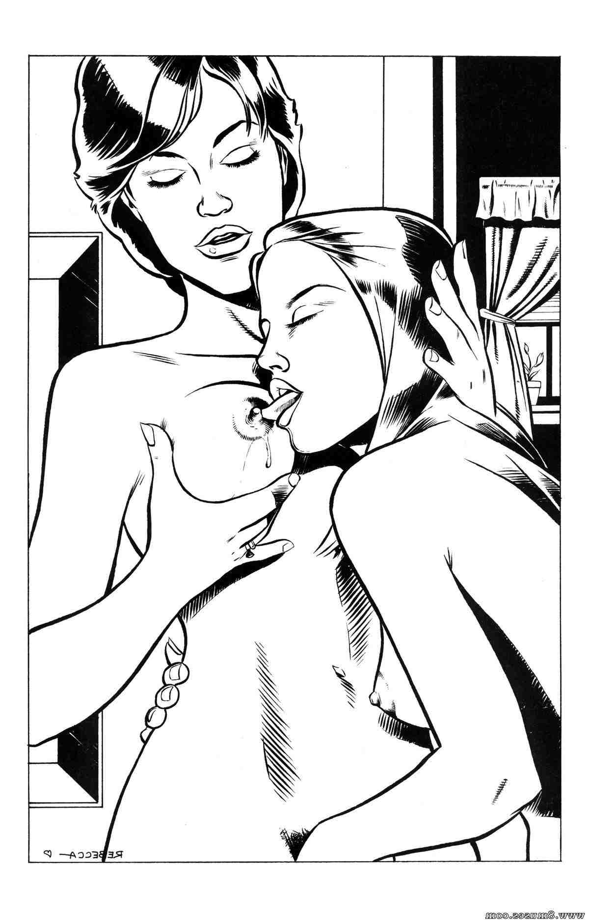 Lesbian erotic comic