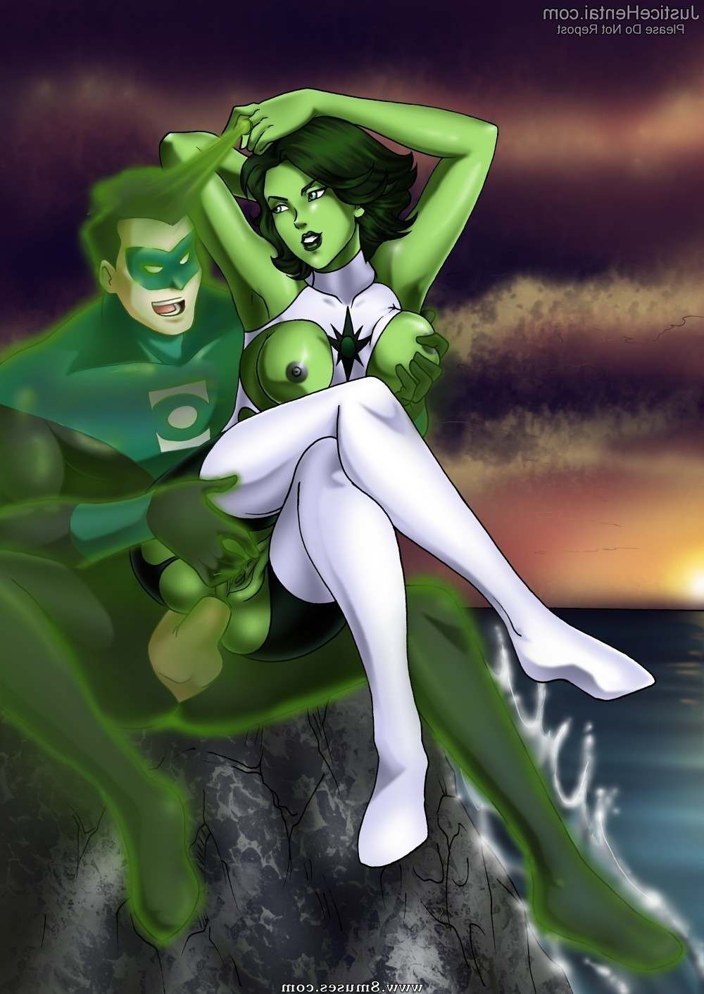 Leia Down Of Mask'd Desire As Green Lantern