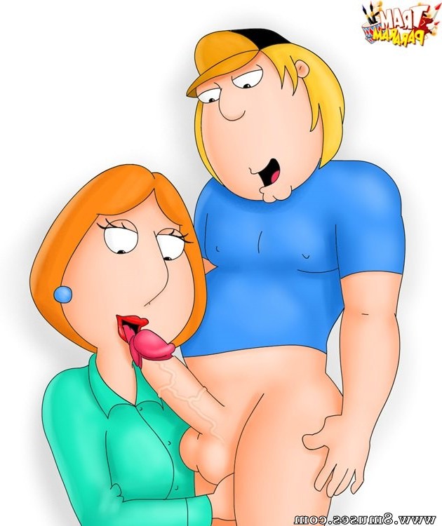 Family guy parody showing lois griffin as a total slut