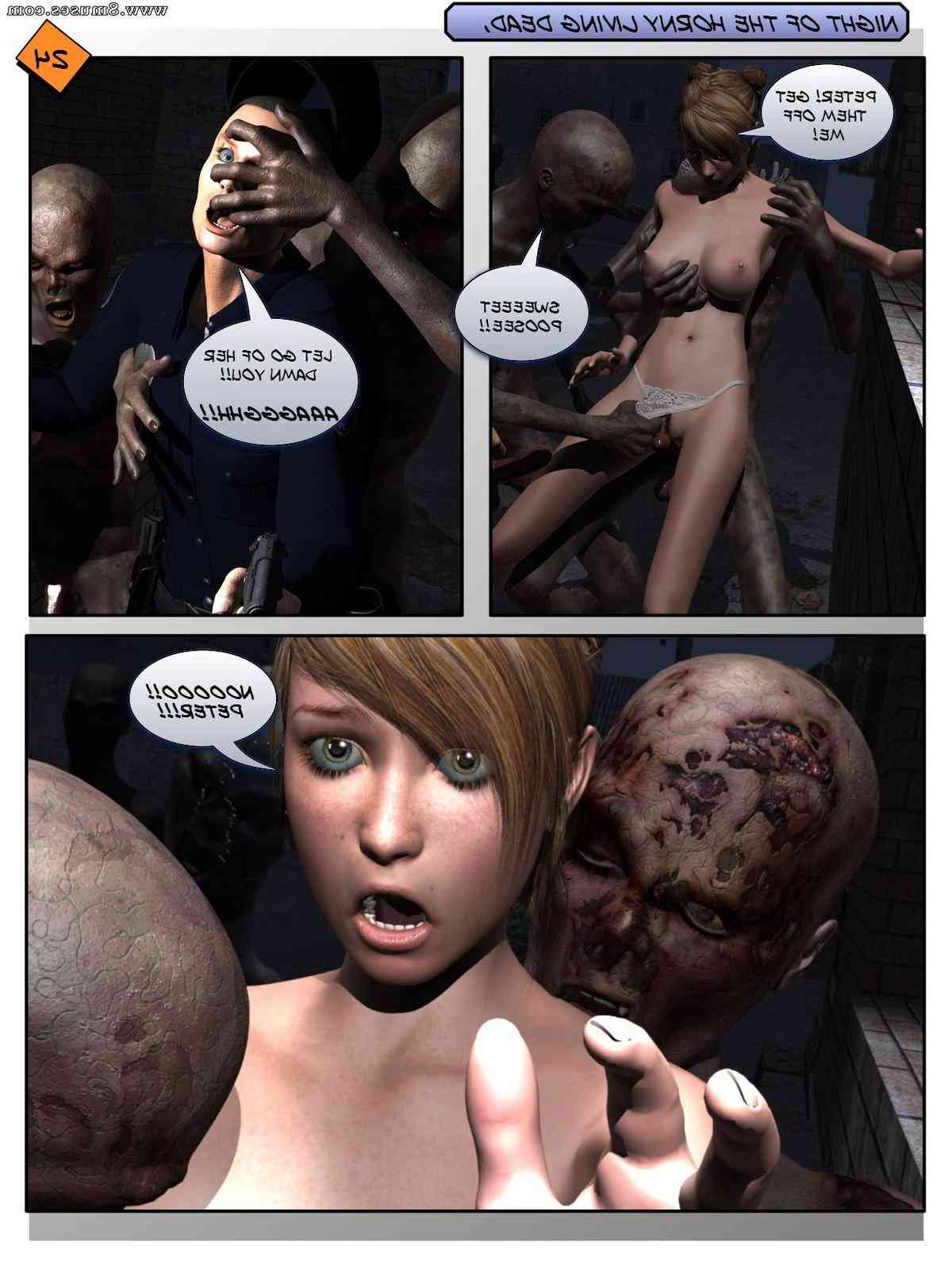 Порно комикс про зомби фото 118