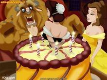 Belle gifts Maid to the Beast for a birthday