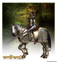 Arthurian or Bretonnian Knight