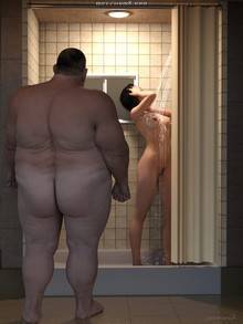 In The Shower Room
