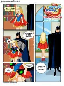 Batman X Supergirl – Sex Superhero Girls